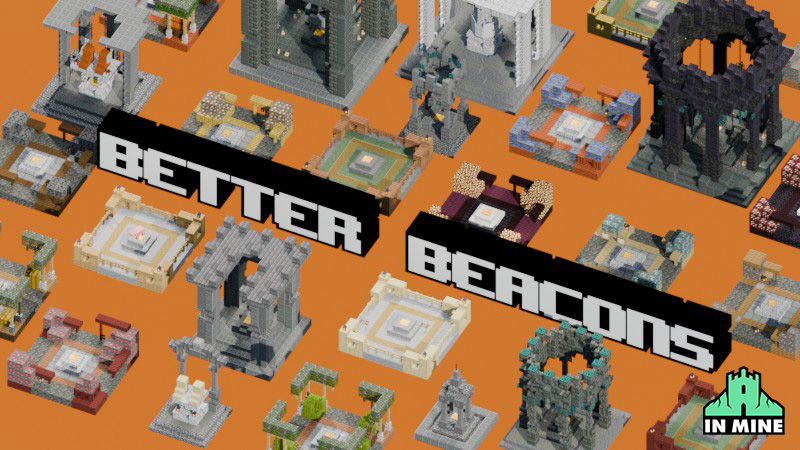Thumbnail of the Minecraft Bedrock Marketplace product Better Beacons created by In Mine.
