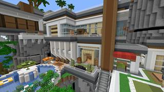 Screenshot of the Minecraft Bedrock Marketplace product Billionaire Mansion created by In Mine.