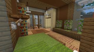 Screenshot of the Minecraft Bedrock Marketplace product Billionaire Mansion created by In Mine.