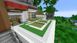 Screenshot of the Minecraft Bedrock Marketplace product Billionaire Mansion created by In Mine.