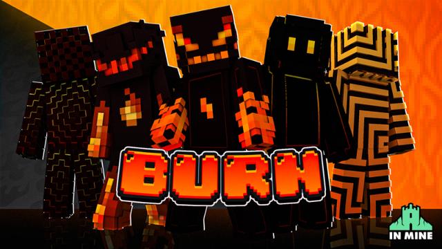 Thumbnail of the Minecraft Bedrock Marketplace product BURN! created by In Mine.