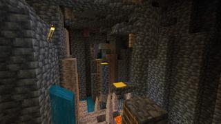 Screenshot of the Minecraft Bedrock Marketplace product Cave Parkour created by In Mine.