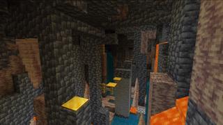 Screenshot of the Minecraft Bedrock Marketplace product Cave Parkour created by In Mine.