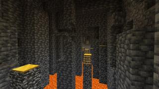 Screenshot of the Minecraft Bedrock Marketplace product Cave Parkour created by In Mine.