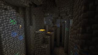 Screenshot of the Minecraft Bedrock Marketplace product Cave Parkour created by In Mine.
