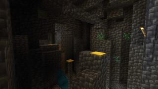 Screenshot of the Minecraft Bedrock Marketplace product Cave Parkour created by In Mine.
