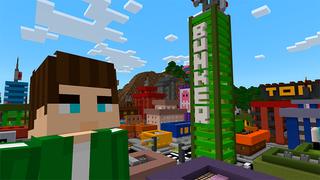 Screenshot of the Minecraft Bedrock Marketplace product City Zombie Bunker created by In Mine.