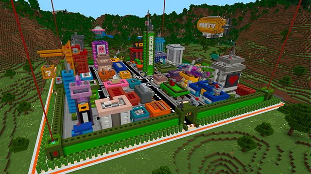 Screenshot of the Minecraft Bedrock Marketplace product City Zombie Bunker created by In Mine.