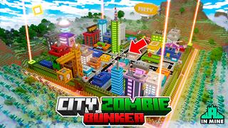 Thumbnail of the Minecraft Bedrock Marketplace product City Zombie Bunker created by In Mine.