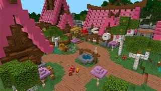 Screenshot of the Minecraft Bedrock Marketplace product Cozy Village created by In Mine.