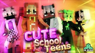Thumbnail of the Minecraft Bedrock Marketplace product Cute School Kids created by In Mine.