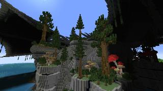 Screenshot of the Minecraft Bedrock Marketplace product Dragon Island created by In Mine.