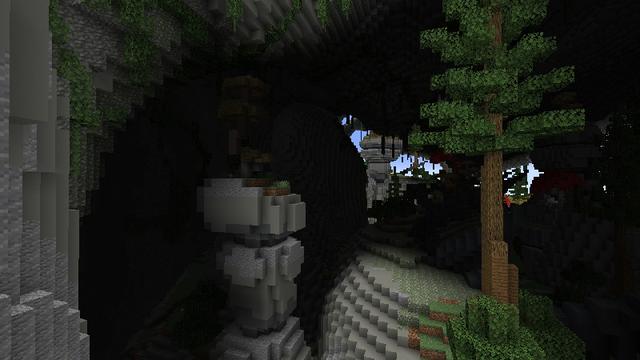 Screenshot of the Minecraft Bedrock Marketplace product Dragon Island created by In Mine.