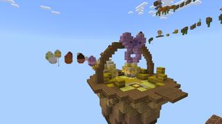 Screenshot of the Minecraft Bedrock Marketplace product Easter Parkour created by In Mine.