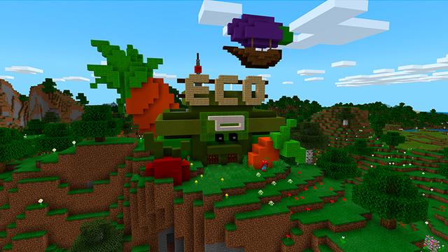Screenshot of the Minecraft Bedrock Marketplace product ECO Modern Base created by In Mine.
