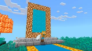 Screenshot of the Minecraft Bedrock Marketplace product Ether Skyblock created by In Mine.