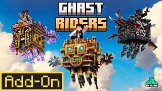 Thumbnail of the Minecraft Bedrock Marketplace product Jinetes Ghast created by In Mine.