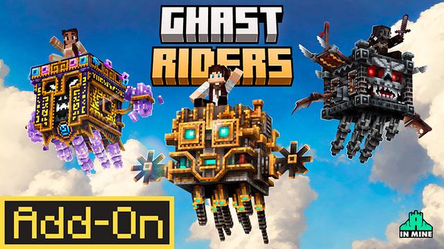Thumbnail of the Minecraft Bedrock Marketplace product Ghast Riders created by In Mine.