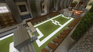 Screenshot of the Minecraft Bedrock Marketplace product Giant Secret Base created by In Mine.