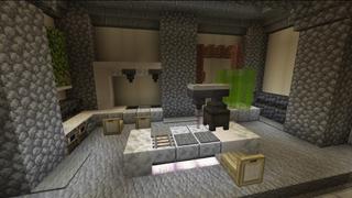 Screenshot of the Minecraft Bedrock Marketplace product Giant Secret Base created by In Mine.