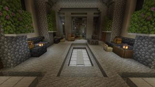 Screenshot of the Minecraft Bedrock Marketplace product Giant Secret Base created by In Mine.