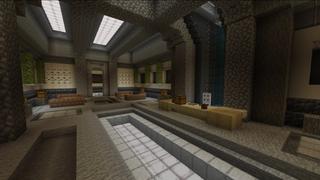 Screenshot of the Minecraft Bedrock Marketplace product Giant Secret Base created by In Mine.