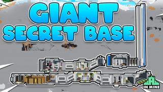 Thumbnail of the Minecraft Bedrock Marketplace product Giant Secret Base created by In Mine.