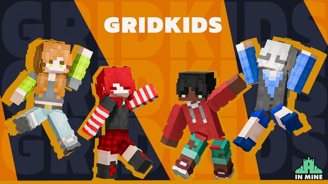 Thumbnail of the Minecraft Bedrock Marketplace product Gridkids created by In Mine.