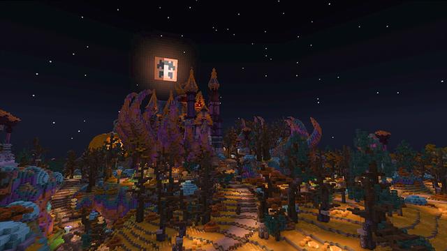 Screenshot of the Minecraft Bedrock Marketplace product Halloween Adventure created by In Mine.