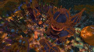 Screenshot of the Minecraft Bedrock Marketplace product Halloween Adventure created by In Mine.