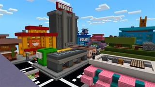 Screenshot of the Minecraft Bedrock Marketplace product Hardcore Pocket City created by In Mine.