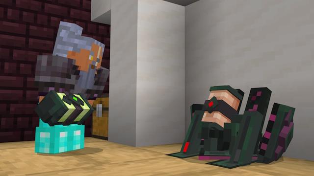 Screenshot of the Minecraft Bedrock Marketplace product Jetpacks created by In Mine.
