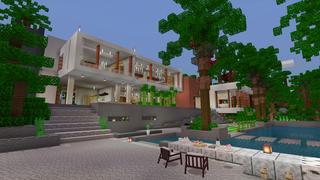 Screenshot of the Minecraft Bedrock Marketplace product Jungle Resort created by In Mine.