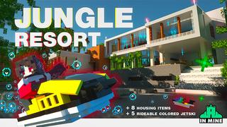 Thumbnail of the Minecraft Bedrock Marketplace product Jungle Resort created by In Mine.