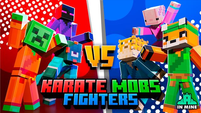 Thumbnail of the Minecraft Bedrock Marketplace product Karate Mobs Fighters created by In Mine.