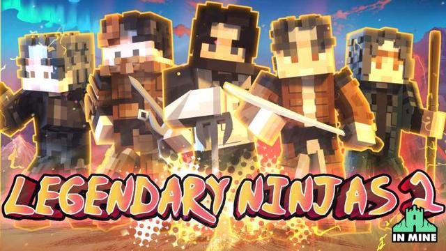 Thumbnail of the Minecraft Bedrock Marketplace product Legendary Ninjas 2 created by In Mine.