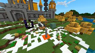 Screenshot of the Minecraft Bedrock Marketplace product Luckyblock Castle created by In Mine.