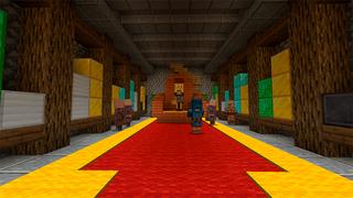 Screenshot of the Minecraft Bedrock Marketplace product Luckyblock Castle created by In Mine.