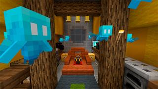 Screenshot of the Minecraft Bedrock Marketplace product Luckyblock Castle created by In Mine.