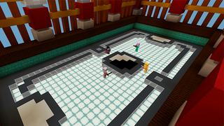 Screenshot of the Minecraft Bedrock Marketplace product Luckyblock Ninja Race created by In Mine.
