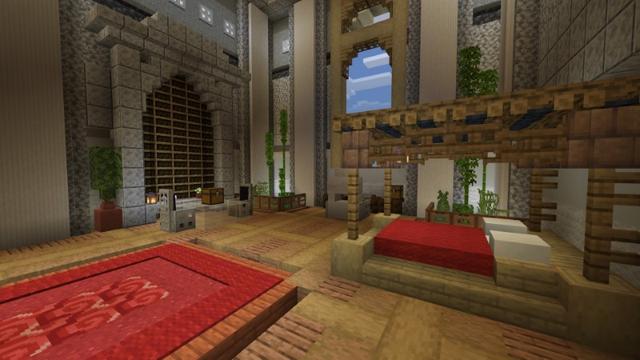 Screenshot of the Minecraft Bedrock Marketplace product Luxurious Palace created by In Mine.