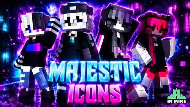 Thumbnail of the Minecraft Bedrock Marketplace product Majestic Icons created by In Mine.