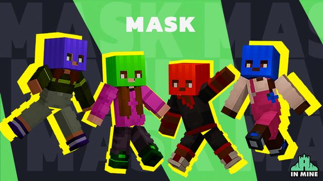 Thumbnail of the Minecraft Bedrock Marketplace product Masks created by In Mine.