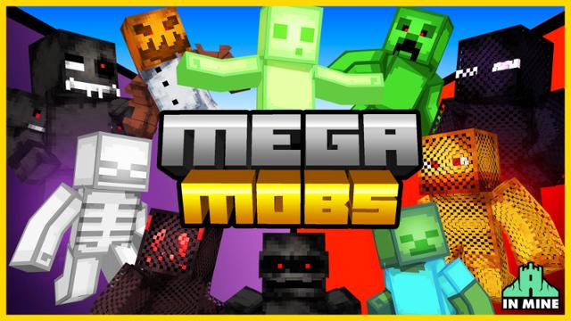 Thumbnail of the Minecraft Bedrock Marketplace product Mega Mobs HD created by In Mine.