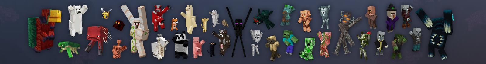 Panorama of the Minecraft Bedrock Marketplace product Meme Dance created by In Mine.