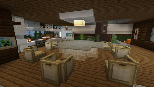 Screenshot of the Minecraft Bedrock Marketplace product Millionaire Forest Villa created by In Mine.