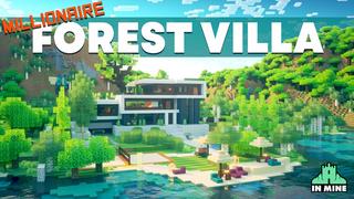 Thumbnail of the Minecraft Bedrock Marketplace product Millionaire Forest Villa created by In Mine.