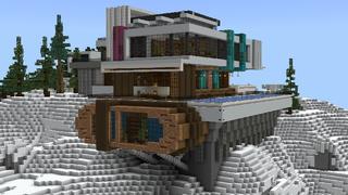 Screenshot of the Minecraft Bedrock Marketplace product Millionaire Winter Villa created by In Mine.