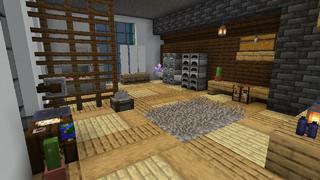 Screenshot of the Minecraft Bedrock Marketplace product Millionaire Winter Villa created by In Mine.