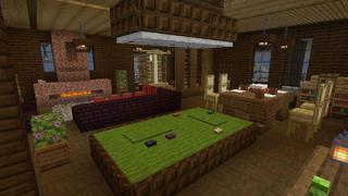 Screenshot of the Minecraft Bedrock Marketplace product Millionaire Winter Villa created by In Mine.